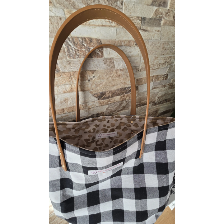Bolso Totebag Cuadros
