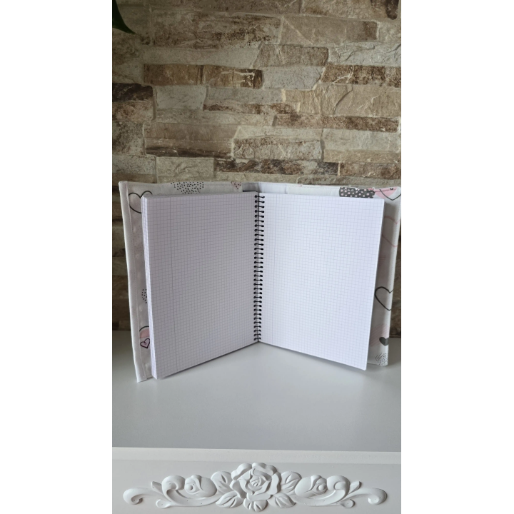 Funda agenda Corazones