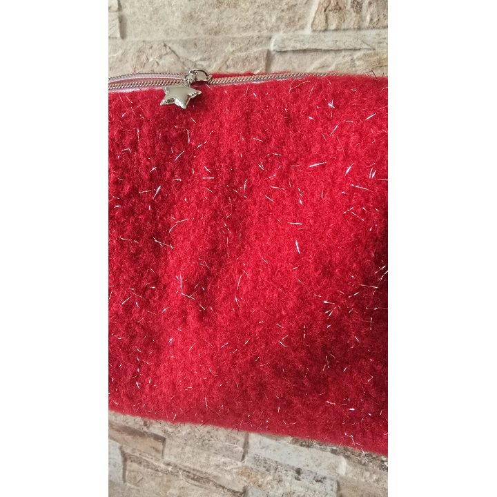 Bolso rojo brillante