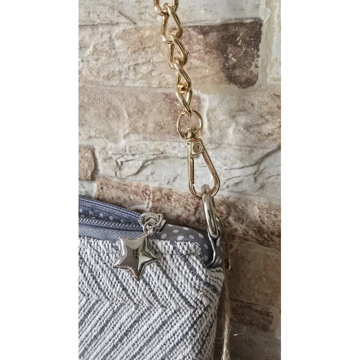 Bolso bandolera espiga