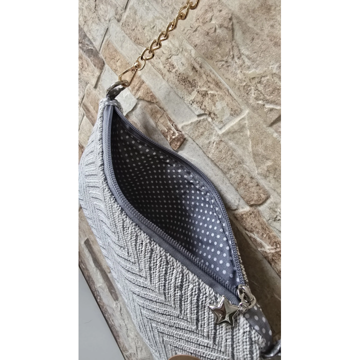Bolso bandolera espiga