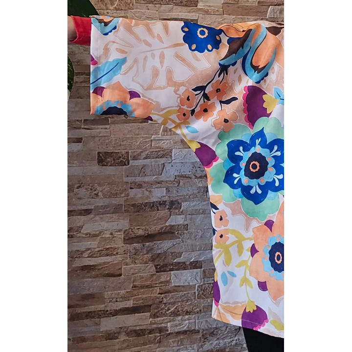 Chaqueta kimono Jardin de Colores