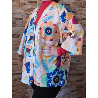 Chaqueta kimono Jardin de Colores
