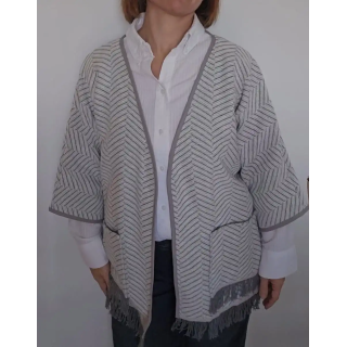 Chaqueta kimono espiga