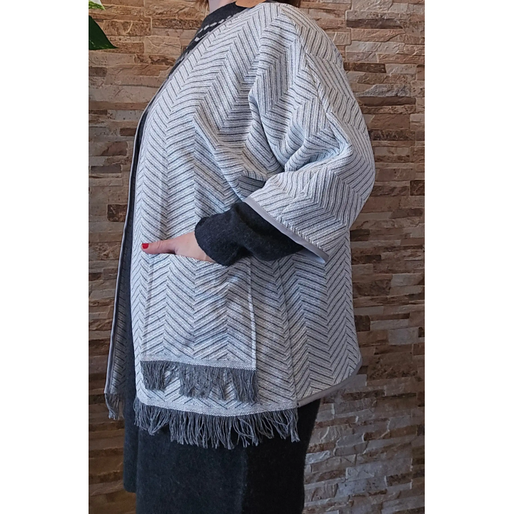Chaqueta kimono espiga