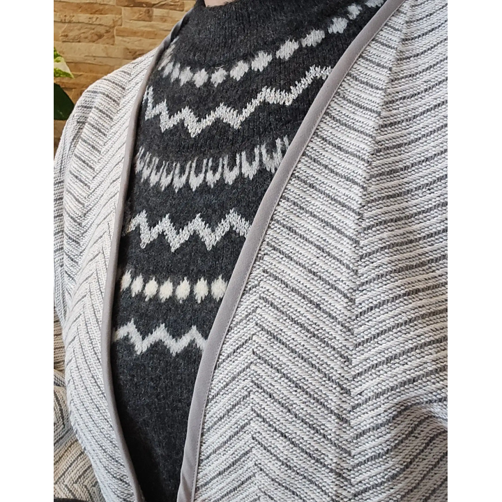 Chaqueta kimono espiga