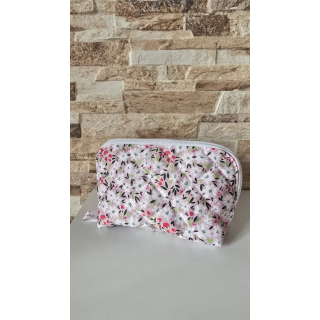 Neceser acolchado flores