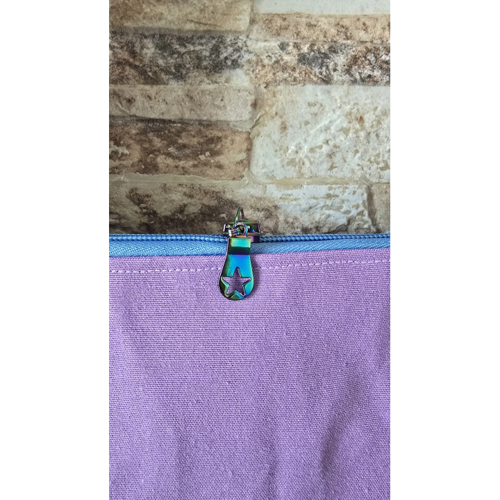 Bolso semicircular mariposas