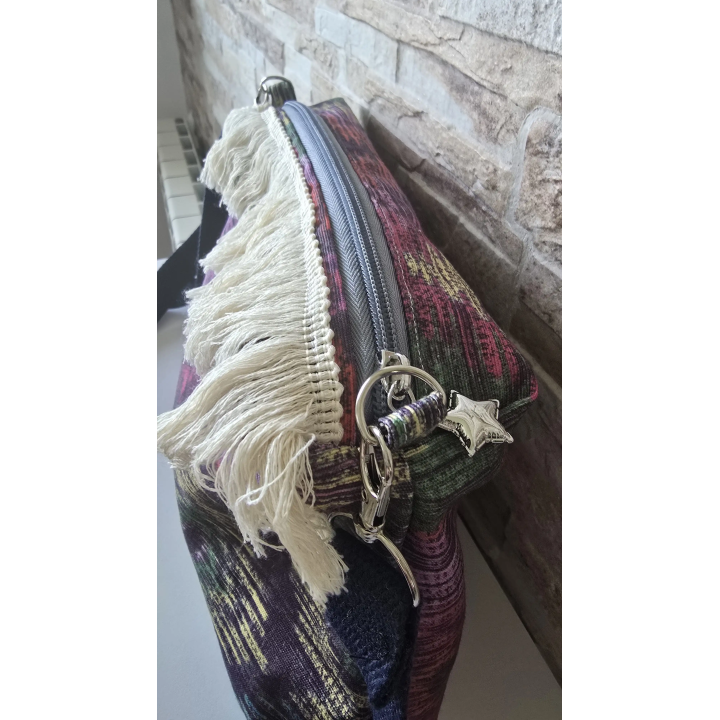 Bolso bandolera flecos