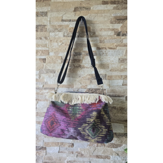 Bolso bandolera flecos
