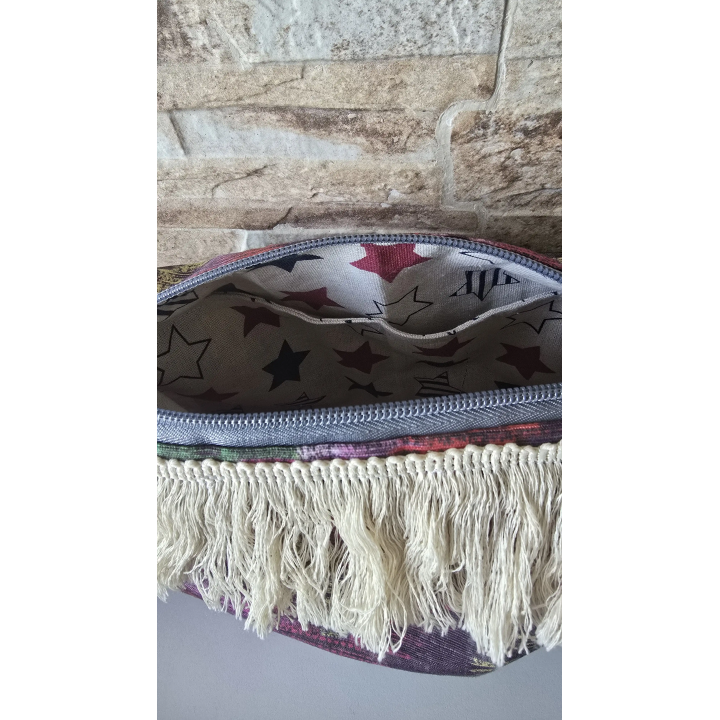 Bolso bandolera flecos