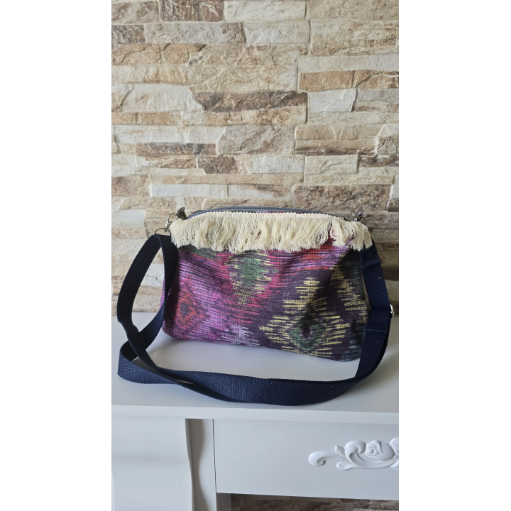 Bolso bandolera flecos