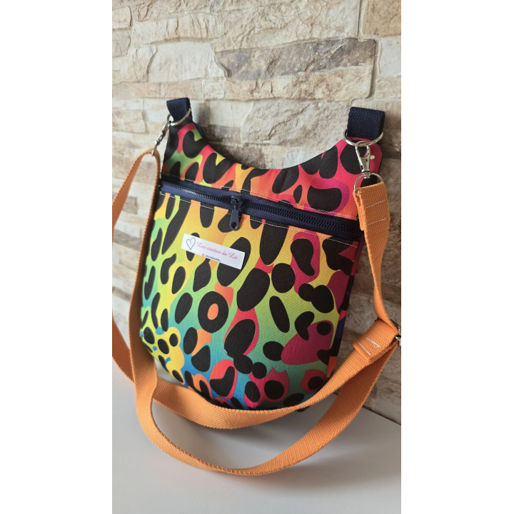 Bolso bandolera animal print
