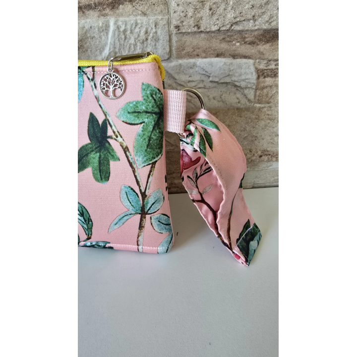 Bolso de mano floral
