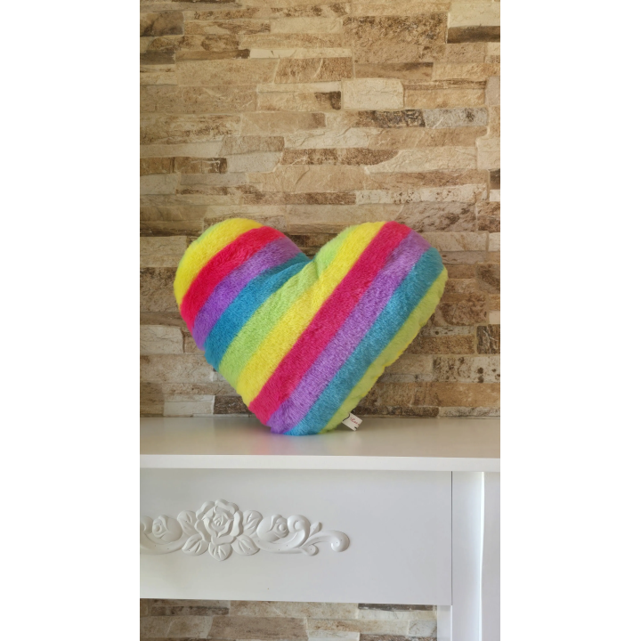 Cojines en forma de corazón