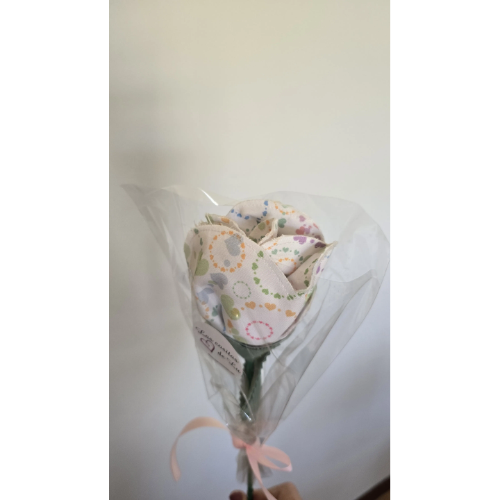 Flores de tela